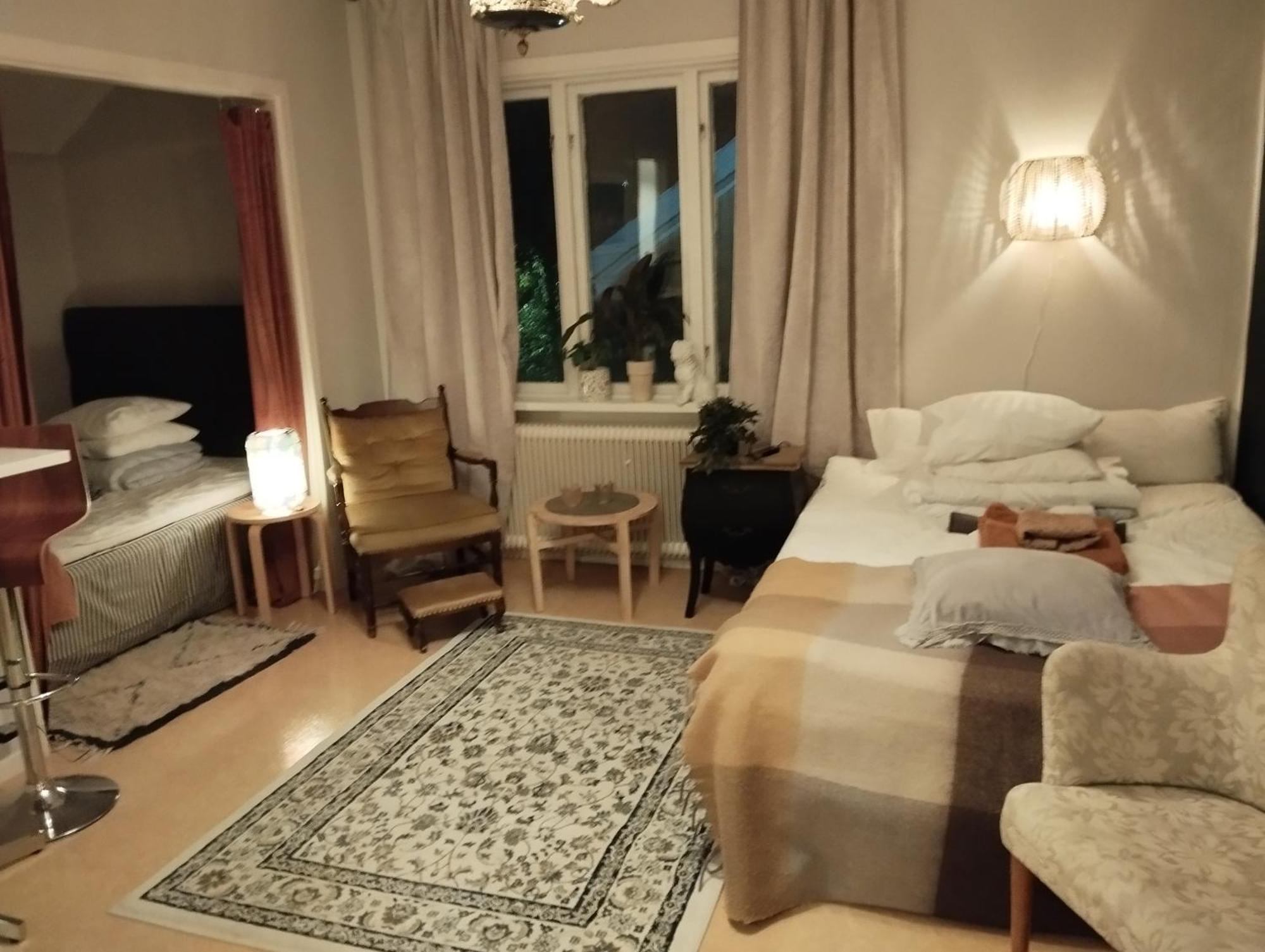 Central Hel Laegenhet. Naera Till Allt. 于默奧 外观 照片