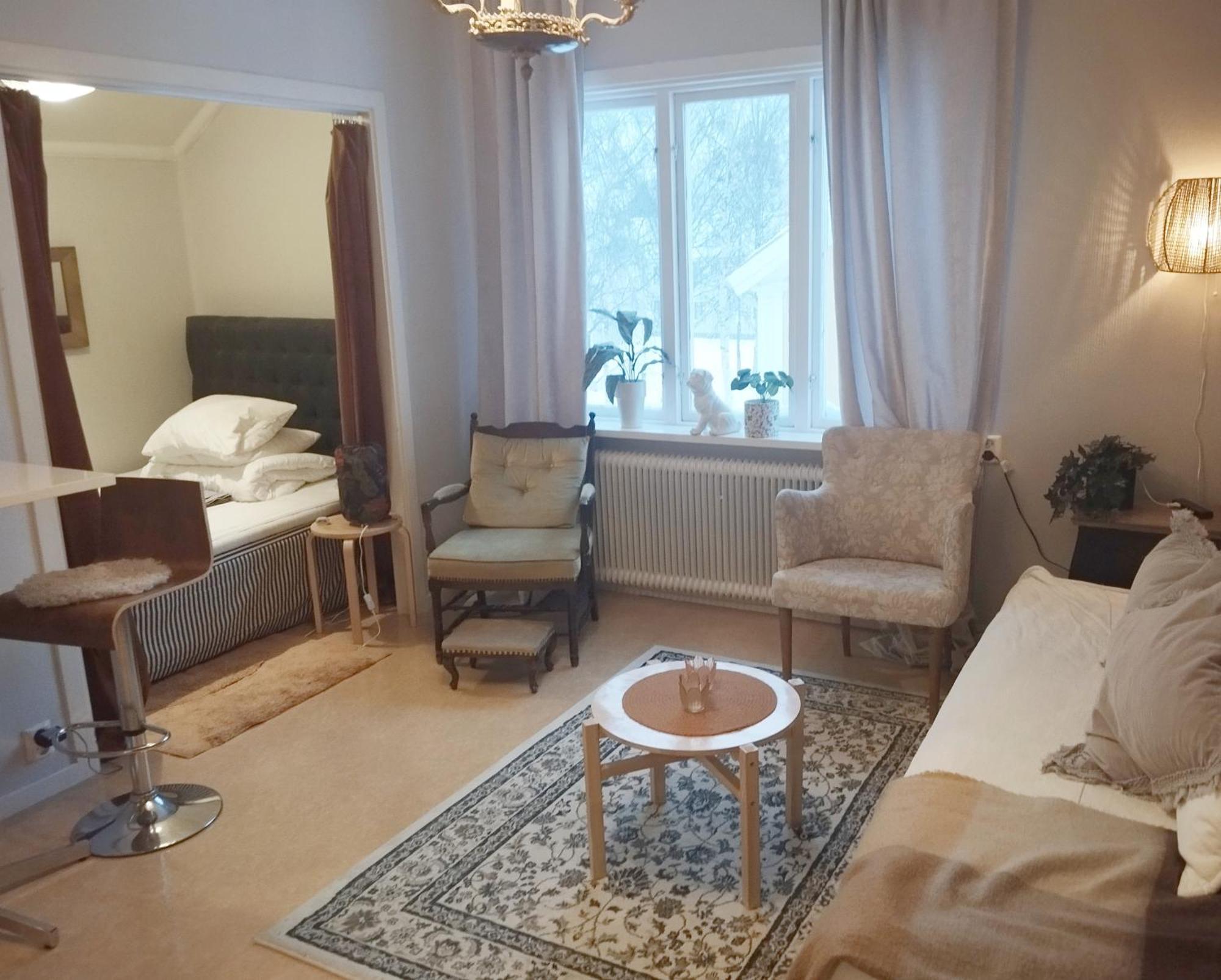 Central Hel Laegenhet. Naera Till Allt. 于默奧 外观 照片